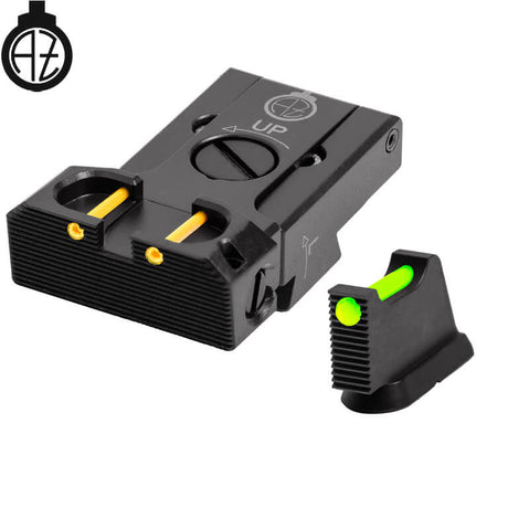 CZ 75B, CZ P-01, CZ 75 SP-01 miras ajustables con fibra óptica | tipo B Zendl