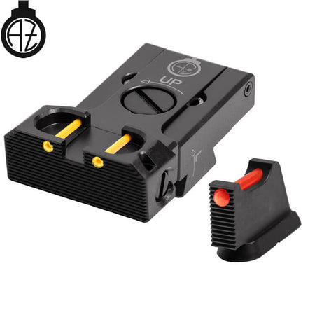 CZ 75B, CZ P-01, CZ 75 SP-01 miras ajustables con fibra óptica | tipo B Zendl