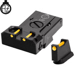CZ 75B, CZ P-01, CZ 75 SP-01 miras ajustables con fibra óptica | tipo B Zendl