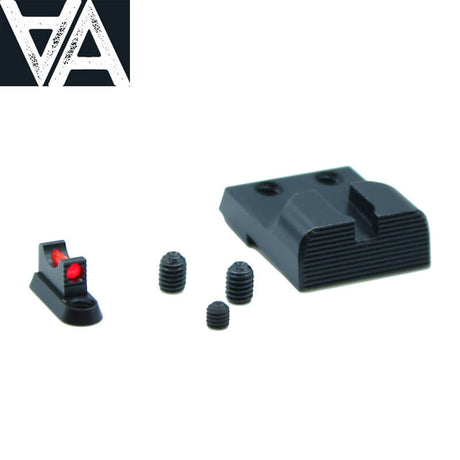 CZ P-10 sport sights with fiber optics Angry Bear