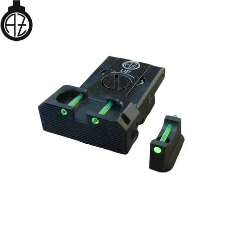 CZ P-10 ajustable miras con fibra óptica | tipo B 