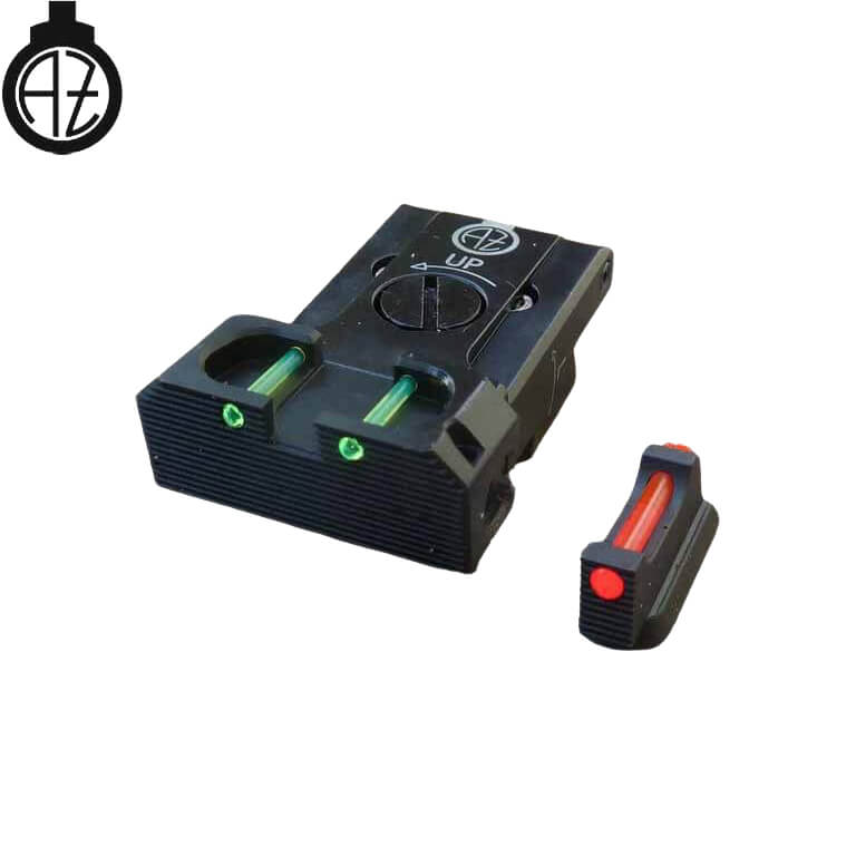 CZ P-10 ajustable miras con fibra óptica | tipo B 