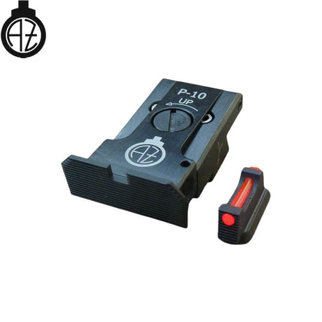 CZ P-10 ajustable miras con fibra óptica | tipo A 