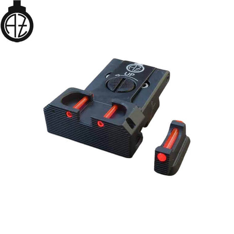 CZ P-10 ajustable miras con fibra óptica | tipo B 