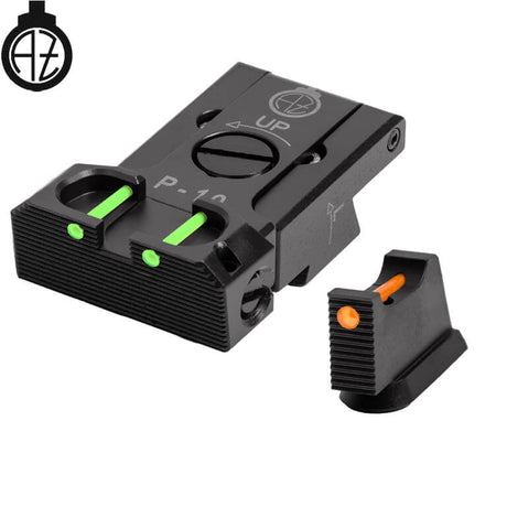 CZ P-10 miras ajustables con fibra óptica | type B