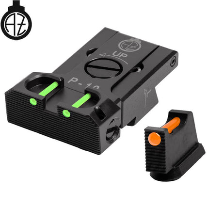 CZ P-10 miras ajustables con fibra óptica | type B
