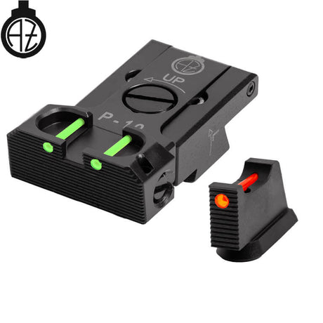 CZ P-10 miras ajustables con fibra óptica | type B
