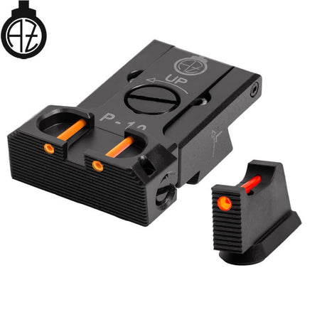 CZ P-10 miras ajustables con fibra óptica | type B