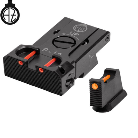 CZ P-10 miras ajustables con fibra óptica | type B
