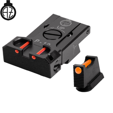 CZ P-10 miras ajustables con fibra óptica | type B