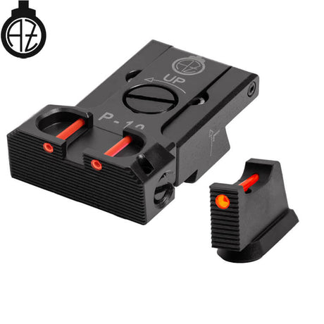 CZ P-10 miras ajustables con fibra óptica | type B
