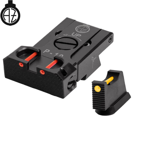 CZ P-10 miras ajustables con fibra óptica | type B