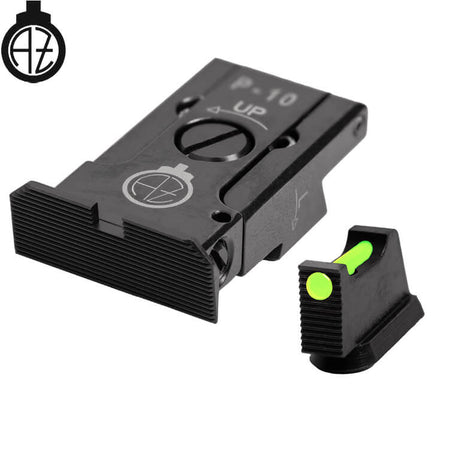 CZ P-10 miras ajustables con fibra óptica | tipo