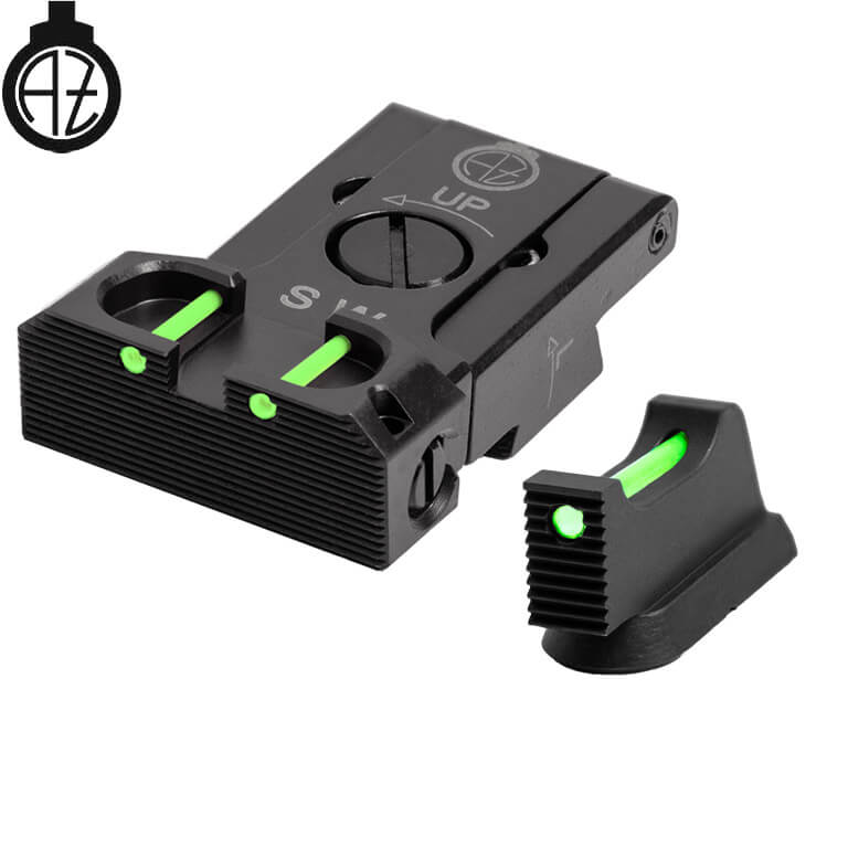 CZ Shadow 2, CZ 75 SP-01 Shadow miras ajustables con fibra óptica | tipo B Optics Spot