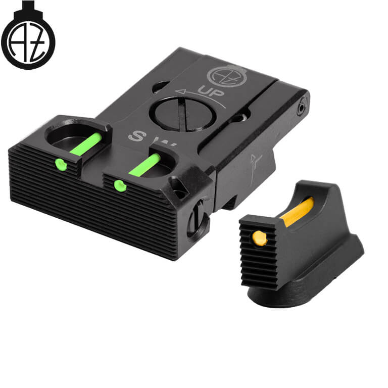CZ Shadow 2, CZ 75 SP-01 Shadow miras ajustables con fibra óptica | tipo B Optics Spot