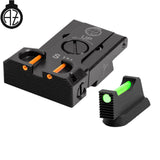 CZ Shadow 2, CZ 75 SP-01 Shadow miras ajustables con fibra óptica | tipo B Optics Spot
