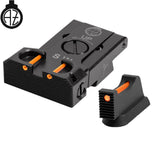 CZ Shadow 2, CZ 75 SP-01 Shadow miras ajustables con fibra óptica | tipo B Optics Spot