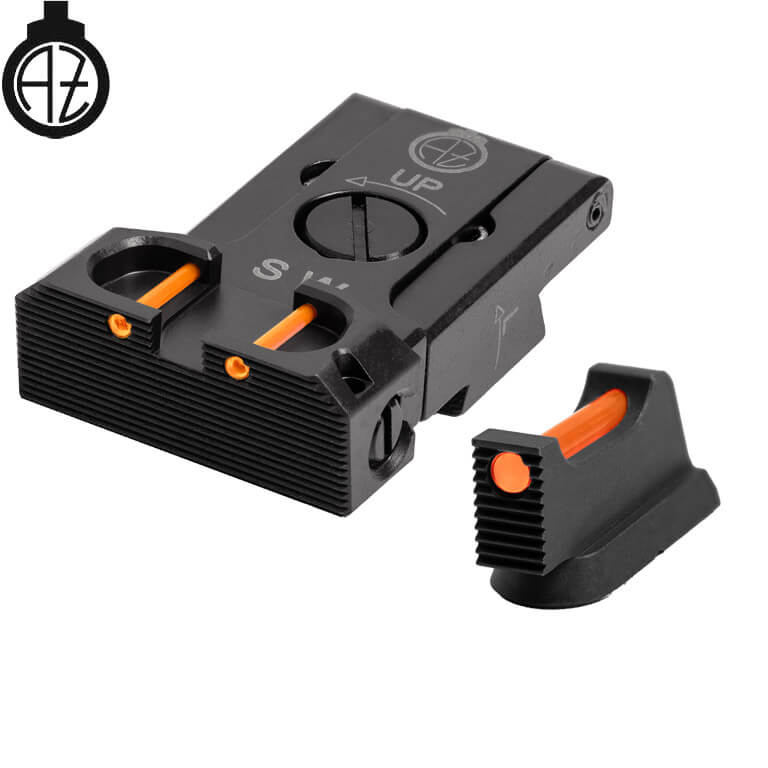 CZ Shadow 2, CZ 75 SP-01 Shadow miras ajustables con fibra óptica | tipo B Optics Spot