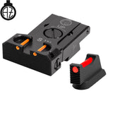 CZ Shadow 2, CZ 75 SP-01 Shadow miras ajustables con fibra óptica | tipo B Optics Spot