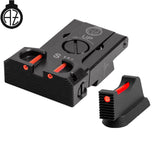 CZ Shadow 2, CZ 75 SP-01 Shadow miras ajustables con fibra óptica | tipo B Optics Spot