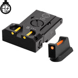CZ Shadow 2, CZ 75 SP-01 Shadow miras ajustables con fibra óptica | tipo B Optics Spot