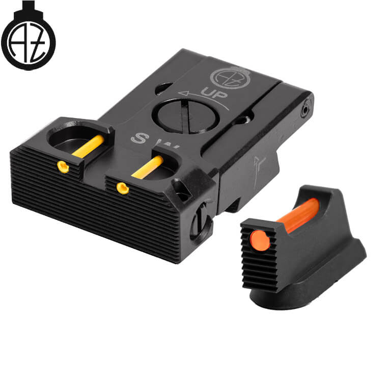 CZ Shadow 2, CZ 75 SP-01 Shadow miras ajustables con fibra óptica | tipo B Optics Spot