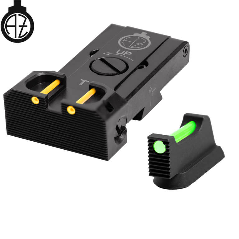 CZ TS 2, CZ TS 1 & CZ Shadow 2 miras ajustables Target con fibra óptica | tipo B
