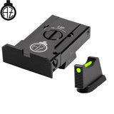 CZ 75B, CZ P-01, CZ 75 SP-01 miras ajustables con fibra óptica | tipo A