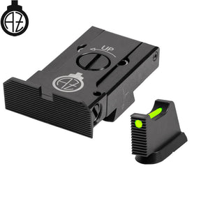 CZ 75B, CZ P-01, CZ 75 SP-01 miras ajustables con fibra óptica | tipo A