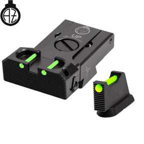 CZ 75B, CZ P-01, CZ 75 SP-01 miras ajustables con fibra óptica | tipo B Zendl