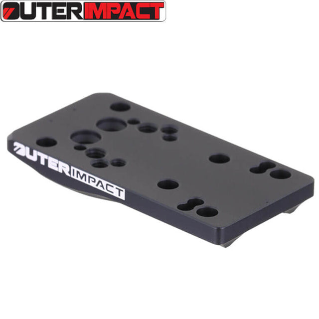 CZ 75 [75B, 75 SP-01, P-01] montura para mira de punto rojo | tipo C [RMR, RTS, Docter huella]