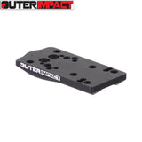 CZ 75 SP-01 Shadow montura para mira de punto rojo | type C [RMR RTS Docter huella]