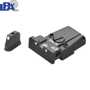 CZ P-07 CZ P-09 miras ajustables | con puntos blancos