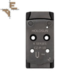 CZ P-10 placa adaptadora | Holosun K-series huella