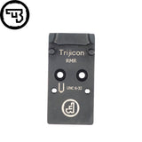 CZ P-10 placa adaptadora | Trijicon RMR huella