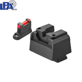 CZ P-10 Optics Ready miras semi-ajustables | con fibra óptica