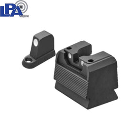 CZ P-10 Optics Ready miras semi-ajustables | con puntos blancos