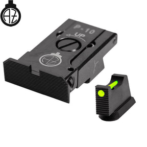 CZ P-10 miras ajustables con fibra óptica | type A