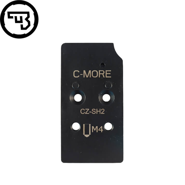 CZ Shadow 2 placa adaptadora Optics Ready | C-More RTS huella