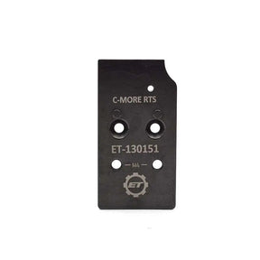 CZ Shadow 2 placa adaptadora | C-More RTS huella