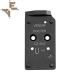 CZ Shadow 2 placa adaptadora | Docter huella