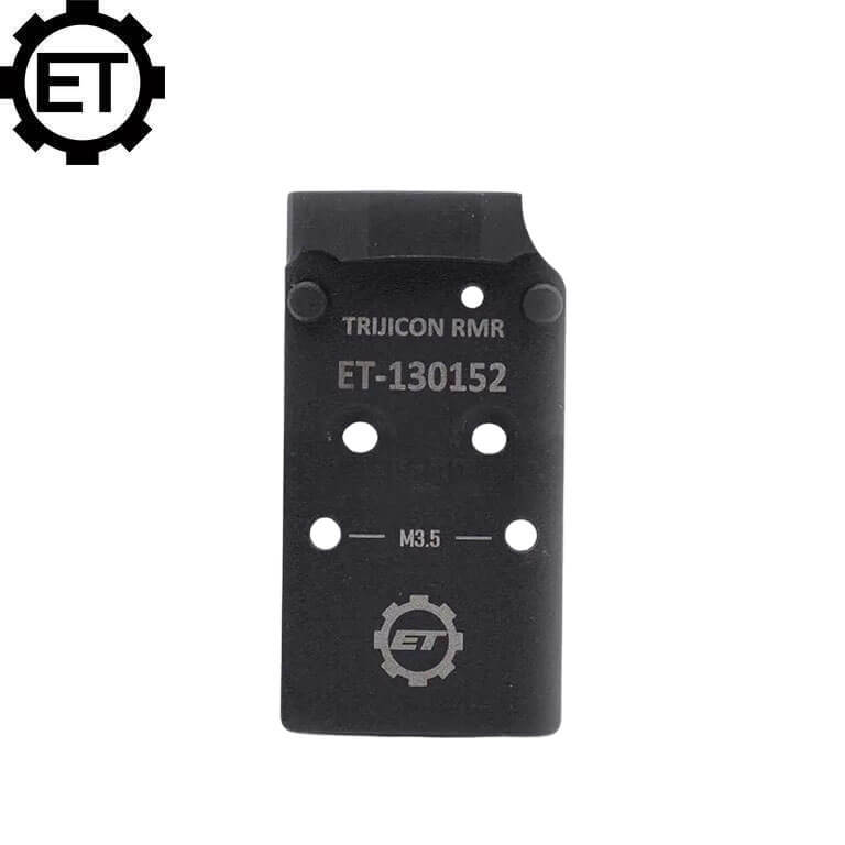 CZ Shadow 2 placa adaptadora Optics Ready | Trijicon RMR huella