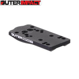 CZ Shadow 2 montura para mira de punto rojo | type C [RMR RTS Docter huella]