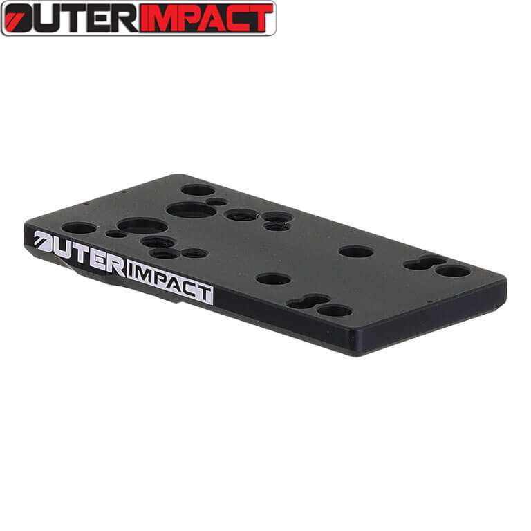 Canik TP9 [SF, SFX & Elite Combat] montura para mira de punto rojo | tipo c [RMR, RTS, Docter huella]