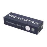 Vector Optics Alcance de rifle Continental 1.5-9x42 SFP 
