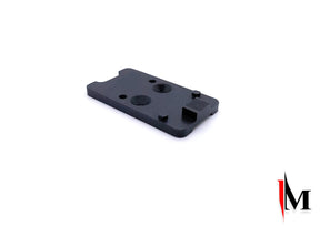 Dan Wesson DWX placa adaptadora | Trijicon RMR huella