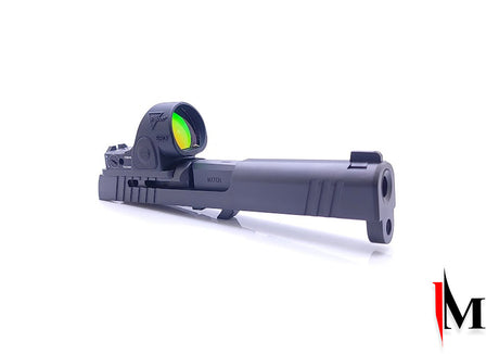 Dan Wesson DWX placa adaptadora con alza integrada | Trijicon RMR huella