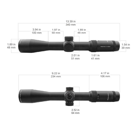 Vector Optics Forester 2-10x40SFP visor para rifle