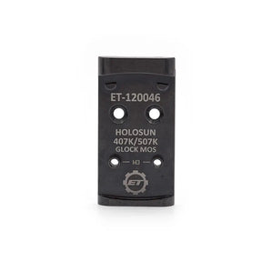 Glock MOS placa adaptadora | Holosun K-series huella