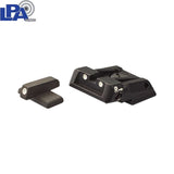 HK VP9, SFP9, VP40, P30, HK45 miras ajustables | puntos blancos